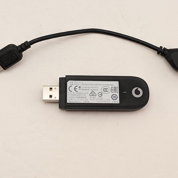 VODAFONE USB Connect for M2M w/ Extension Cable | HSPA+ USB Stick | MS2131i-8 - Picture 2 of 7
